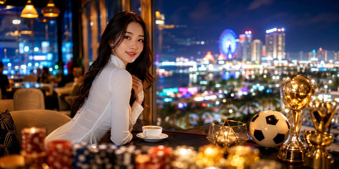 Người phụ nữ mặc áo dài tại Nha Trang theo dõi kết quả cá cược bóng đá trên điện thoại