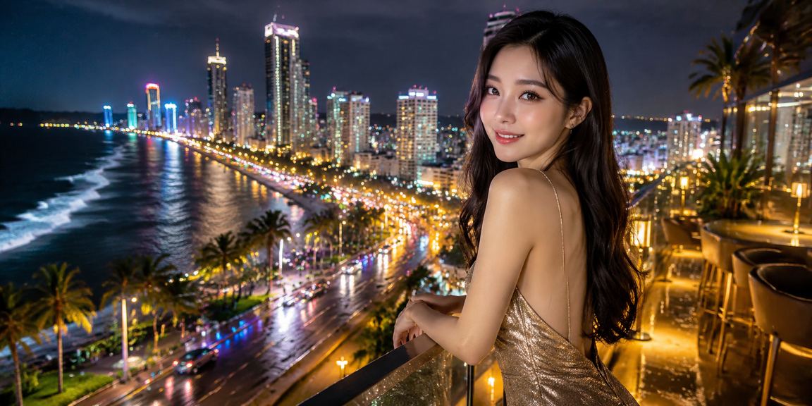 Cảnh đêm sôi động tại khu vực casino và cá cược trực tuyến Việt Nam