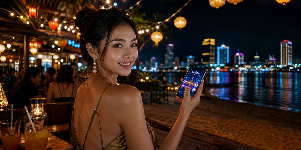 Người dùng tham gia cá cược trực tuyến tại Việt Nam với giao diện nền tảng hiện đại
